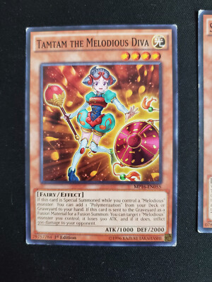 Yu-Gi-Oh! Tamtam the Melodious Diva MP16-EN055 - LP-image