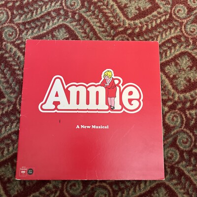 Annie (A New Musical) w/ Original Cast JS 34712 Quadraphonic #165-image