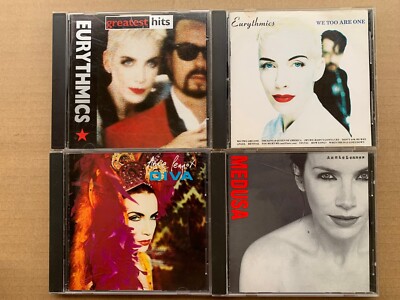 Annie Lennox Eurythmics 4 CD Lot - Greatest Hits Medusa Diva We Too - Like New-image