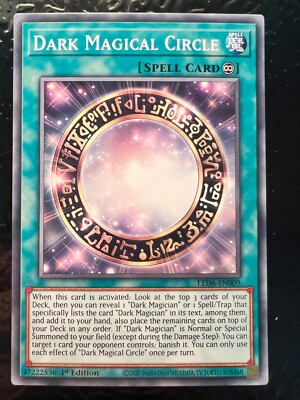 Dark Magical Circle LED6-EN009 Legendary Duelists: Magical Hero 1st Edition-image