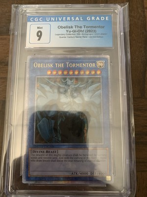 Obelisk the Tormentor (25th Anniversary Edition) CGC Mint 9-image