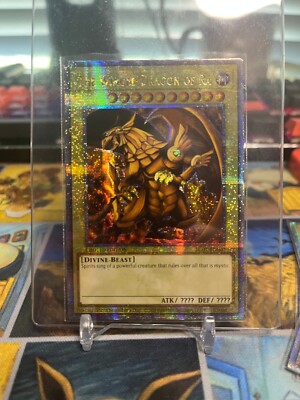The Winged Dragon of Ra (Quarter Century Secret Rare) LC01-EN003 Legendary...-image