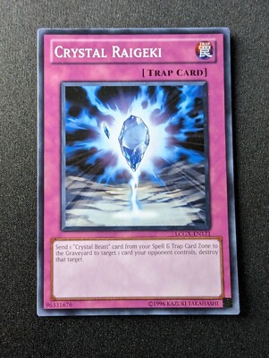 CRYSTAL RAIGEKI LCGX-EN171 Legendary Collection 2 Unlimited Yugioh-image