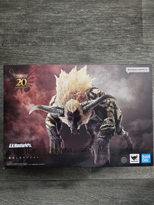 BANDAI S.H.MONSTERARTS MONSTER HUNTER FURIOUS RAJANG ACTION FIGURE-image
