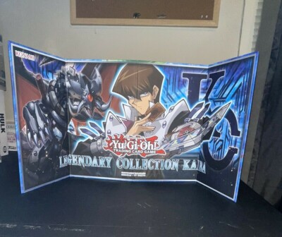 Yu-Gi-Oh Legendary Collection Kaiba Double Sided Play Mat hardcover -Never Used-image