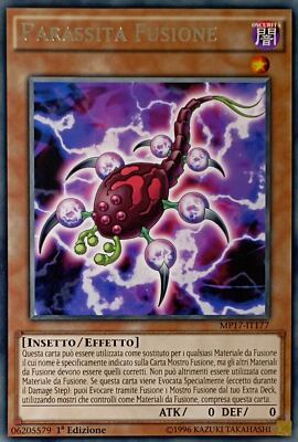 Parasite Fusion - Rare - 2017 Mega-Tin Mega Pack - MP17-IT177 - Italian New-image