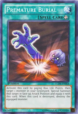 Premature Burial - LCJW-EN064 - Common - 1st Edition Near Mint Legendary Collect-image