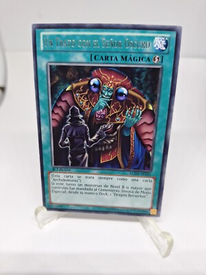 Yu-Gi-Oh! SPANISH, A Deal With Dark Ruler LCJW-EN241,NM-image