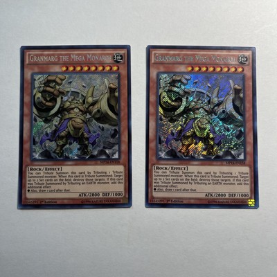 2x Yugioh! Granmarg the Mega Monarch - MP14-EN158 - Secret  - 1st Edition NM -image