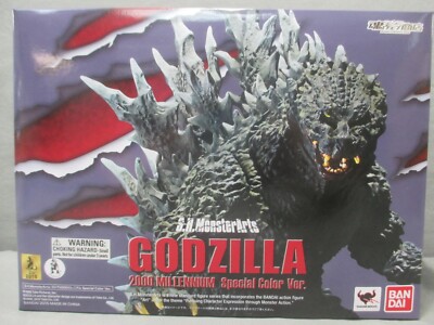 S.H. Monsterarts GODZILLA 2000 MILLENNIUM Special Color Ver. Bandai 2012-image