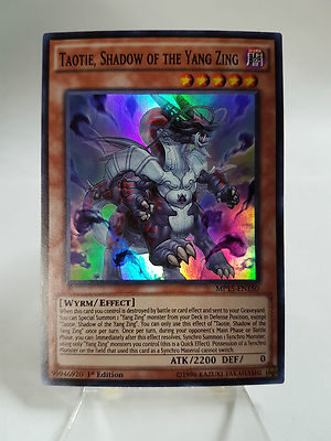 Yu-Gi-Oh 2015 Mega-Tin Mega Pack  #MP15-EN150 Taotie, Shadow of the Yang Zing-image