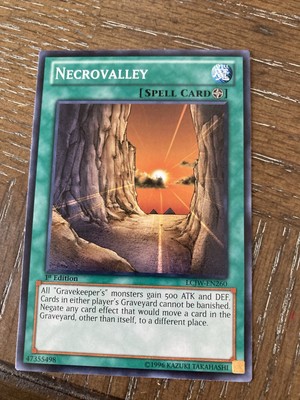 Necrovalley LCJW-EN260 Yu-Gi-Oh Legendary Collection 4: Joey's World-1st Edition-image