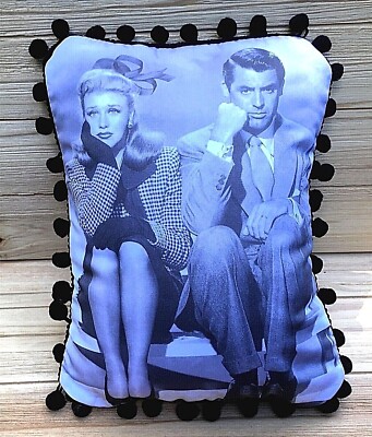 Ginger Rogers | Handmade Classic Movie Pillow or Star Applique | Cary Grant-image
