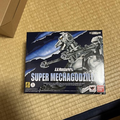 S.H. MonsterArts Super Mechagodzilla Action Figure, Opened, Excellent Condition-image