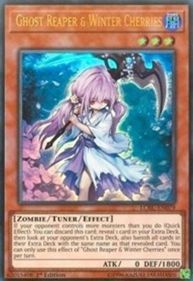 Ghost Reaper & Winter Cherries - LCKC-EN079 - Ultra Rare - 1st Edition - Lightly-image