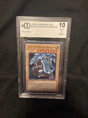 BCCG Gem Mint 10 2010 Legendary Collection Ultra Rare Blue Eyes White Dragon-image