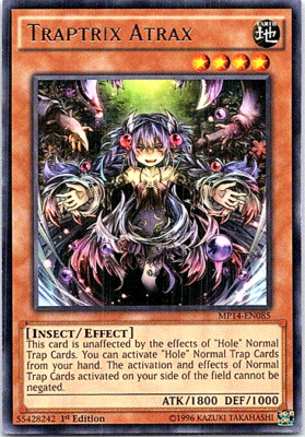Traptrix Atrax MP14-EN085 Yu-Gi-Oh! Light Play 1st Edition -image