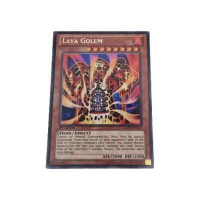 Yu-Gi-Oh! Lava Golem LCJW-EN117 Legendary Collection 4: Joey's World 2013-image