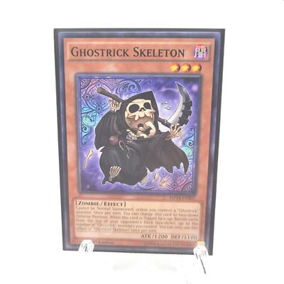 YuGiOh! Ghostrick Skeleton MP14-EN205 2014 Mega Tin Mega Pack 1st Edition-image