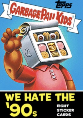 2019 Garbage Pail Kids WE HATE THE 90s Complete Your Set GPK 90s U PICK-image