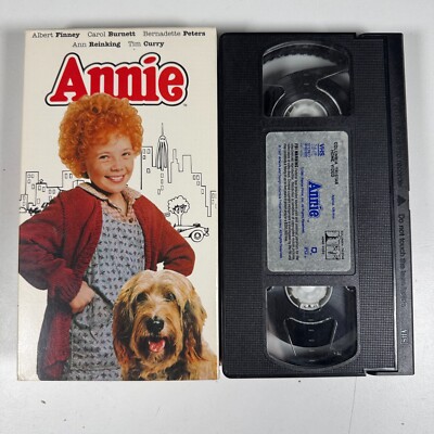 Annie 1982, 1995 VHS Video Tape-image