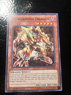 Background Dragon MP19-EN008 2019 Gold Sarcophagus Tin Mega Pack 1st Edition-image