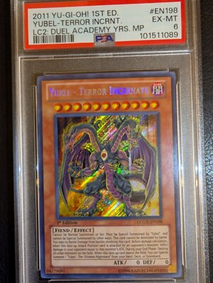 Yubel - Terror Incarnate LCGX-EN198 Legendary Collection 2 1st ed PSA 6-image