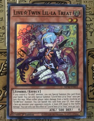 ( LIVE TWIN LIL-LA TREAT ) - Super - MP22-EN015 1st (NM-) Yu-Gi-Oh 2022 Mega Tin-image