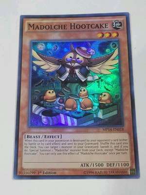 Yu-Gi-Oh! - 2014 Mega-Tin Mega Pack Madolche Hootcake 2014 MP14-EN018 1st Editio-image