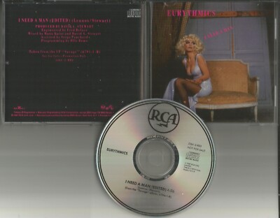 Annie Lennox EURYTHMICS I need a Man w/ RARE EDITED PROMO DJ CD single 1987 USA-image