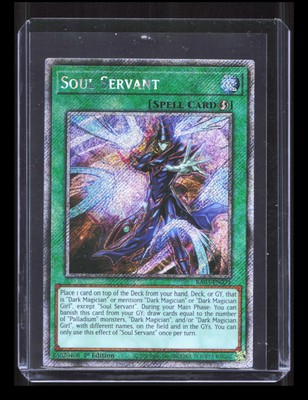 Soul Servant RA03-EN271 Platinum Secret Rare 1st Edition Near Mint Condition-image