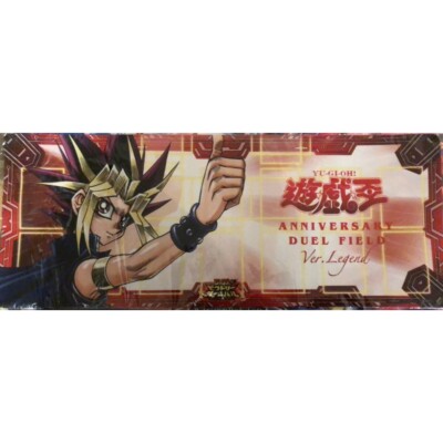 Yugioh 20th Anniversary Playmat Legendary Duel Field NEW RARE-image