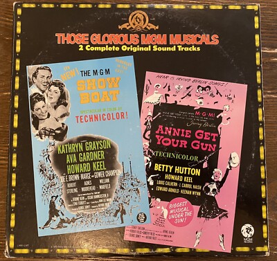 Those Glorious MGM Musicals - Show Boat + Annie Get Your Gun Vinyl LPs - VG+-image