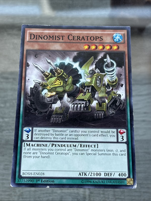 Yugioh! Dinomist Ceratops - MP16-EN197 - 1st Edition-image