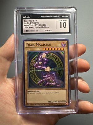 CGC 10  2016 DARK MAGICIAN YUGIOH MEGA TINS #EN003 CT-13 Iconic Card Yu-Gi-Oh-image