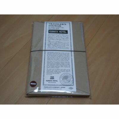 Travelers Factory Traveler's Notebook HOTEL EDITION Kanaya 150th Limited New-image