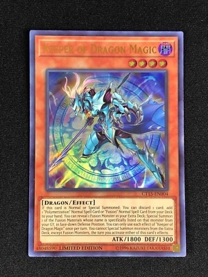YUGIOH KEEPER OF DRAGON MAGIC CT15-EN004  ULTRA-image