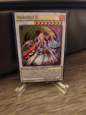 Yugioh! Shiranui Shogunsaga MP16-EN212 Unlimited Ultra Near Mint 2016 Mega Tin-image
