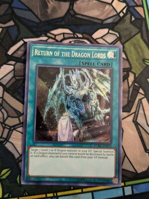 Return of the Dragon Lords NM LCKC-EN074 Legendary Collection Kaiba Near Mint-image