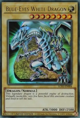 Blue-Eyes White Dragon - LC01-EN004 - Ultra Rare - Limited Edition (25th Anniver-image