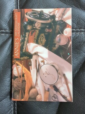 Annie’s Needlecraft Calendar Vintage 1989 Great Condition Never Used-image