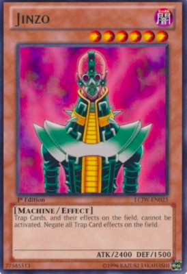 1X NM Jinzo - LCJW-EN023 - Rare Legendary Collection 4: Joey's World [LCJW]-image