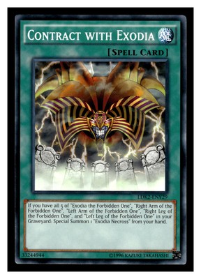 Yu-Gi-Oh! Legendary Decks II Contract with Exodia #LDK2-ENY29-image