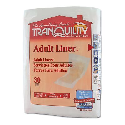Tranquility Unisex Incontinent Pad Adult 9 x 24