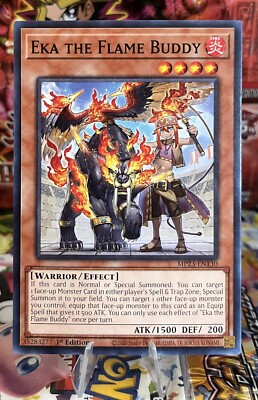 Eka the Flame Buddy MP23-EN130 25th Anniversary Tin: Dueling Heroes Mega Pack-image