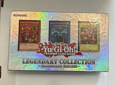 YuGiOh Legendary Collection 1 Gameboard Edition God Cards Box And Board god card-image