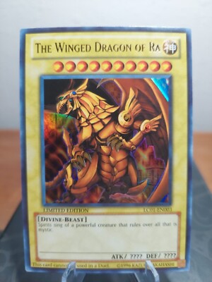 Yu-Gi-Oh! The Winged Dragon of Ra LC01-EN003 Ultra Rare Limited NM 🔥 -image
