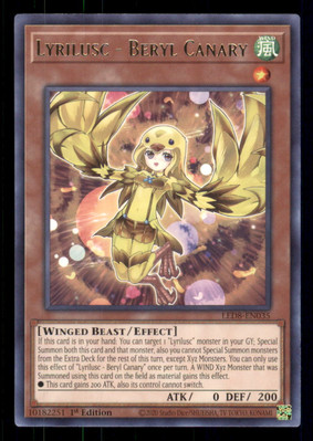 Yu-gi-oh Lyrilusc #LED8-EN035 Legendary Duelists: Synchro Storm LP-image