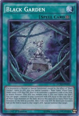 *** BLACK GARDEN *** SECRET RARE LC5D-EN101 YUGIOH! MINT/NM-image