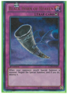 YU-GI-OH! - Black Horn of Heaven (LCJW-EN297) - Legendary Collection 4: Joey's W-image